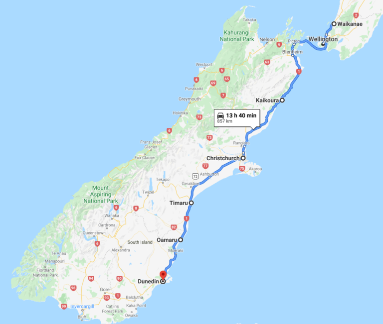 To the South Island I go…